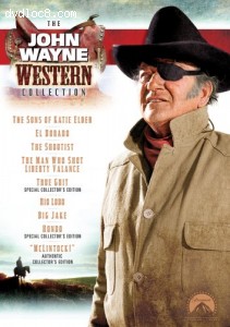 John Wayne Western Collection (The Man Who Shot Liberty Valance / True Grit / Hondo / McLintock! / Big Jake / The Shootist / Rio Lobo / The Sons of Katie Elder / El Dorado), The