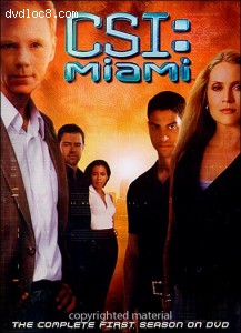 CSI: Miami - The Complete First Season Cover