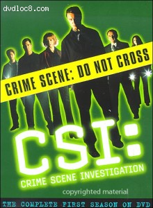CSI: Crime Scene Investigation - The Complete First Season Cover