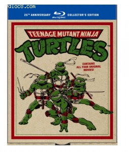 Teenage Mutant Ninja Turtles Film Collection (Teenage Mutant Ninja Turtles / Secret of the Ooze / Turtles in Time / TMNT) [Blu-ray] Cover