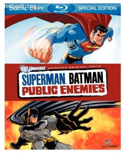 Superman/Batman: Public Enemies [Blu-ray] Cover