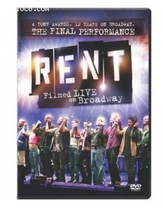 Rent: Filmed Live on Broadway Cover