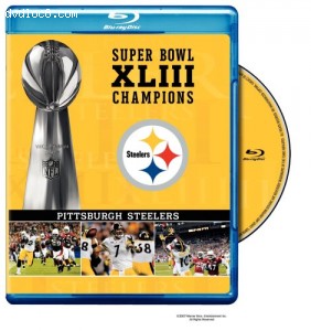 NFL Super Bowl XLIII: Pittsburgh Steelers Champions [Blu-ray] Cover
