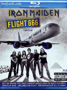 Iron Maiden: Flight 666 - The Film [Blu-ray] Cover