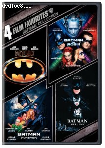 Batman Collection: 4 Film Favorites Cover