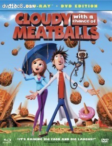 Cloudy With a Chance of Meatballs (Two-Disc Blu-ray/DVD Combo) [Blu-ray] Cover