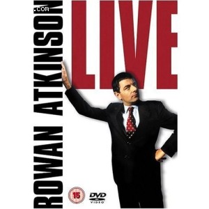 Rowan Atkinson Live! Cover