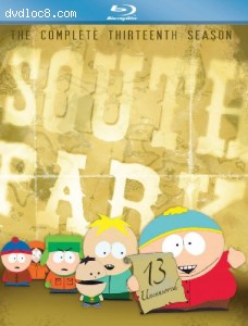 South Park: Complete Thirteenth Season [Blu-ray] Cover
