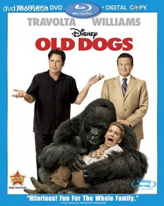 Old Dogs - 3 Disc Blu-ray Combo Pack (Includes DVD + Digital Copy) [Blu-ray] Cover
