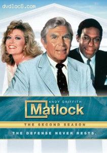 Matlock - The Second Season Cover