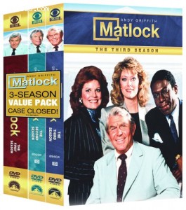 Matlock: Seasons 1-3 Cover