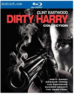 Dirty Harry Collection (Dirty Harry / Magnum Force / The Enforcer / Sudden Impact / The Dead Pool) [Blu-ray] Cover