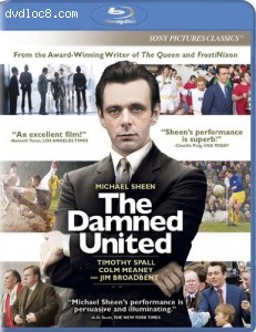 Damned United, The [Blu-ray] Cover