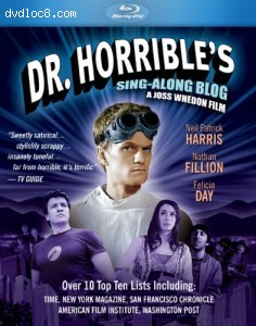 Dr. Horrible's Sing-Along Blog [Blu-ray] Cover