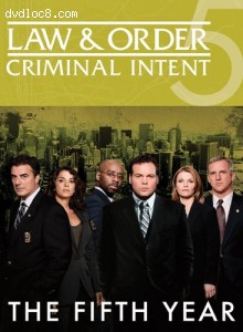 Law &amp; Order: Criminal Intent - The Fifth Year Cover