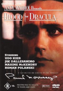Blood for Dracula Cover