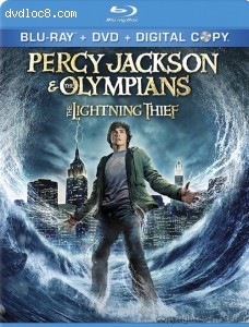 Percy Jackson &amp; the Olympians: The Lightning Thief [Blu-ray] Cover
