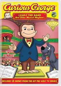 Curious George: Leads the Band and Other Musical Mayhem Cover