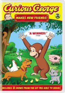 Curious George Makes New Friends Cover