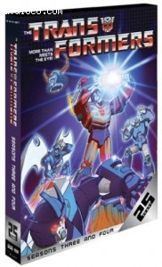 Transformers: Seasons Three &amp; Four (25th Anniversary Edition) Cover