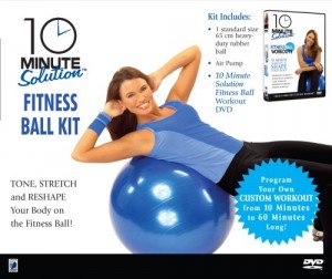 10 Minute Solution: Fitness Ball Kit Cover