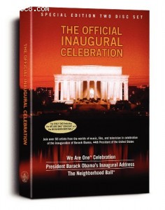 Official Inaugural Celebration, The Cover