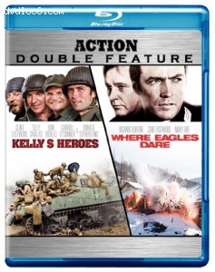 Kelly's Heroes/Where Eagles Dare (Action Double Feature) [Blu-ray] Cover