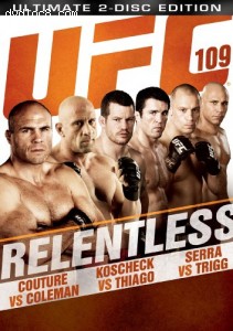 UFC 109: Relentless (Ultimate 2-Disc Edition) Cover