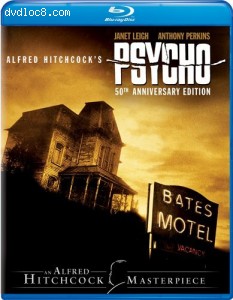 Psycho (50th Anniversary Edition) [Blu-ray] Cover
