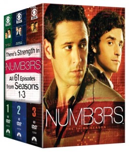 Numb3rs: Season 1-3 Cover
