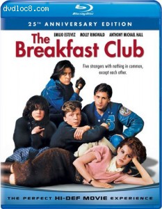 Breakfast Club, The (25th Anniversary Edition) [Blu-ray] Cover