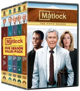 Matlock: Seasons 1-5 Cover