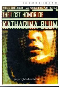 Lost Honor Of Katharina Blum, The Cover