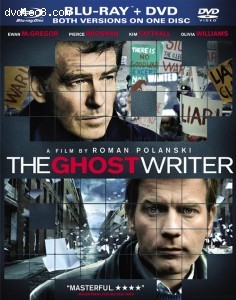 Ghost Writer, The (Single-Disc Blu-ray/DVD Combo) Cover