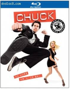 Chuck: The Complete Third Season [Blu-ray] Cover