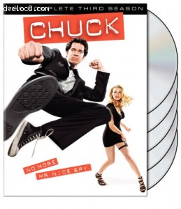 Chuck: The Complete Third Season Cover