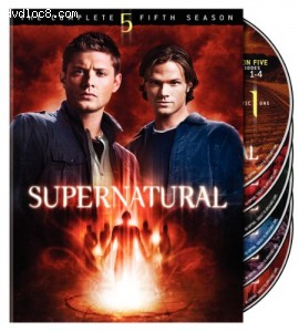 Supernatural: The Complete Fifth Season Cover