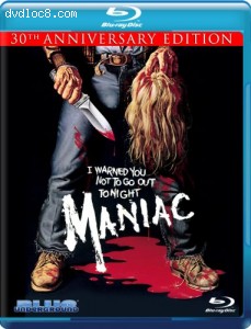 Maniac (30th Anniversary Edition) [Blu-ray] Cover