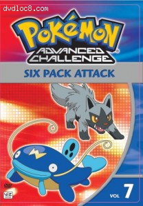 Pokemon Advanced Challenge, Vol. 7 - Six Pack Attack Cover