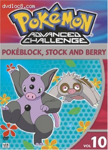 Pokemon Advanced Challenge, Vol. 10 - Pokeblock, Stock and Berry Cover