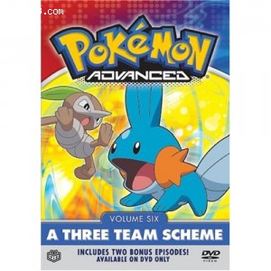 Pokemon Advanced: Volume 6 - A Three Team Scheme Cover