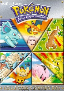 Pokemon: The Johto Journeys - Journey to the Johto League Championship Cover
