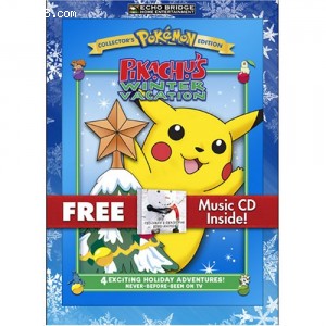 Pokemon Pikachu's Winter Vacation with Bonus CD: Children's Christmas Sing-alongs Cover