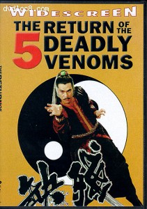 Return of the 5 Deadly Venoms (Crash Entertainment) Cover