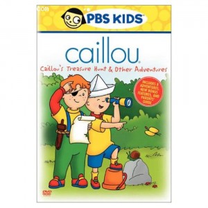 Caillou's Treasure Hunt &amp; Other Adaventures Cover