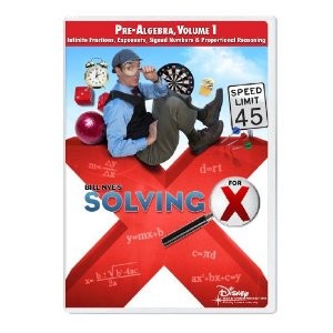 Bill Nye's Solving For X: Pre-Algebra, Volume 1 Cover