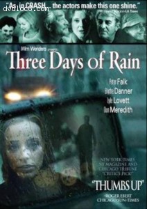 Three Days of Rain Cover