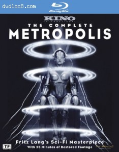 Complete Metropolis, The [Blu-ray] Cover