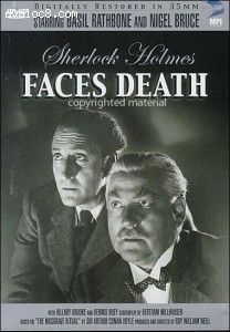 Sherlock Holmes Faces Death Cover