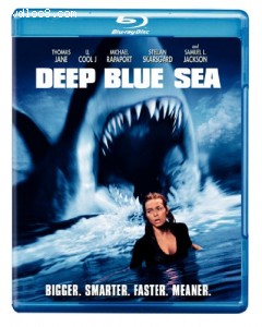 Deep Blue Sea [Blu-ray] Cover